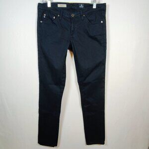 AG Women's Size 29R The Stilt Cigarette Dark Blue Jeans